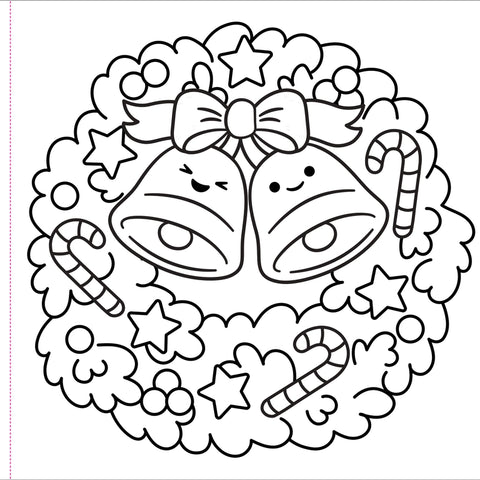 Coloring Book | Color Me Cozy Christmas 8+ - CR Toys
