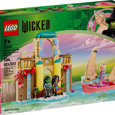 Lego Wicked Glinda, Elphaba & Nessarose at Shiz University for Ages 7+