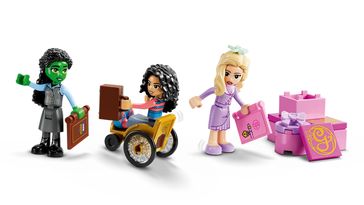 Lego Wicked Glinda, Elphaba & Nessarose at Shiz University for Ages 7+