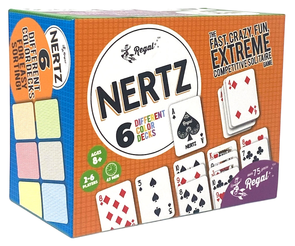 Nertz Card Game | For 6 Players Ages 8+ - 1