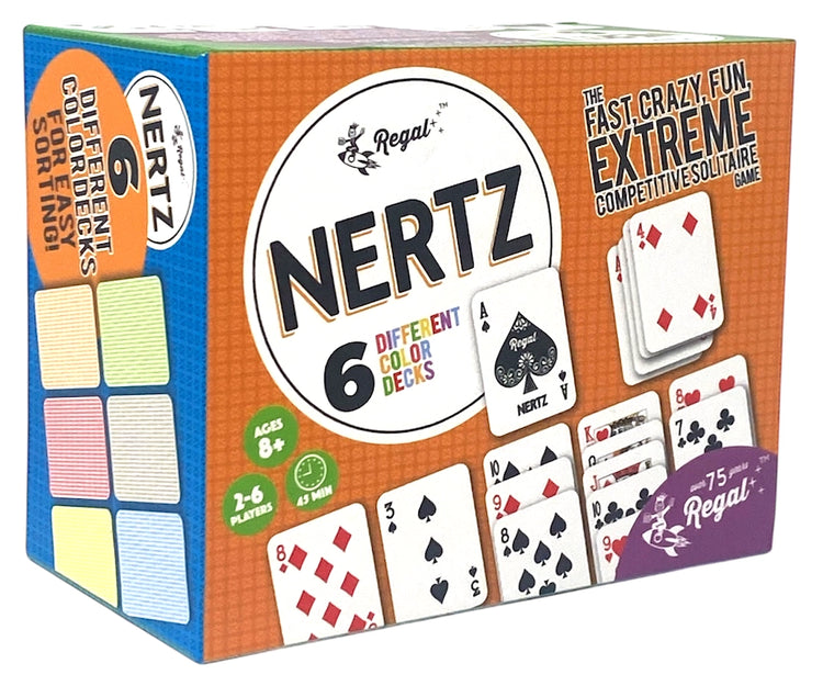 Nertz Card Game | For 6 Players Ages 8+ - 1