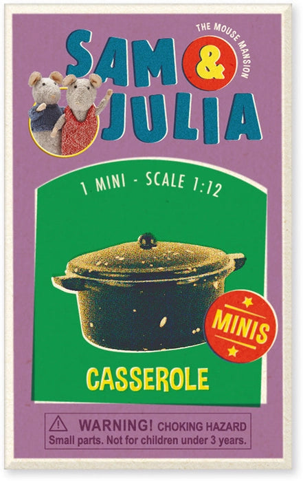 Sam & Julia Mini Matchboxes With Miniature Kitchen Items For Ages 3+