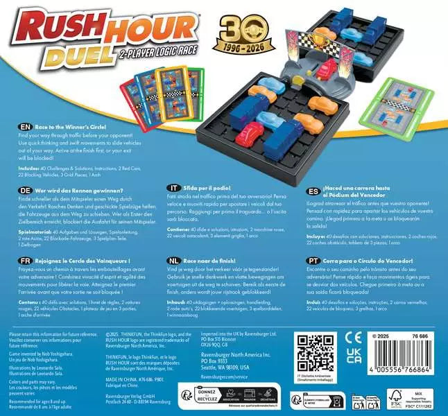Rush Hour Duel 2-Player Logic Game 8+ - 3