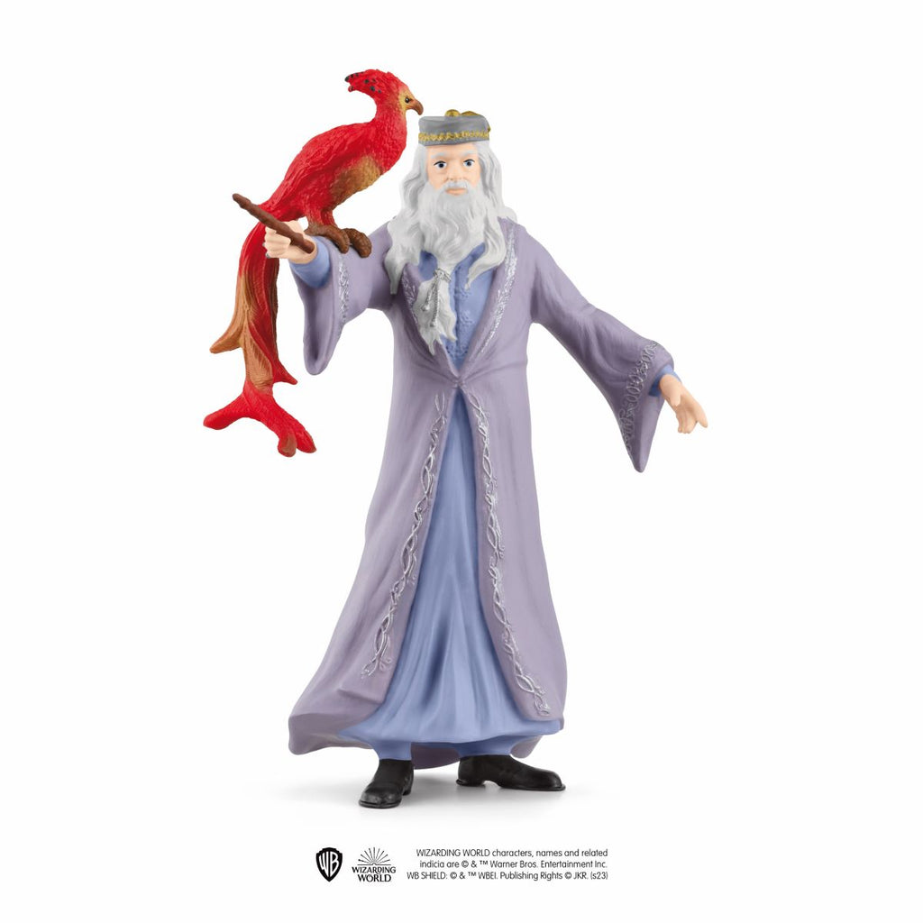 Dumbledore & Fawkes Figure Set