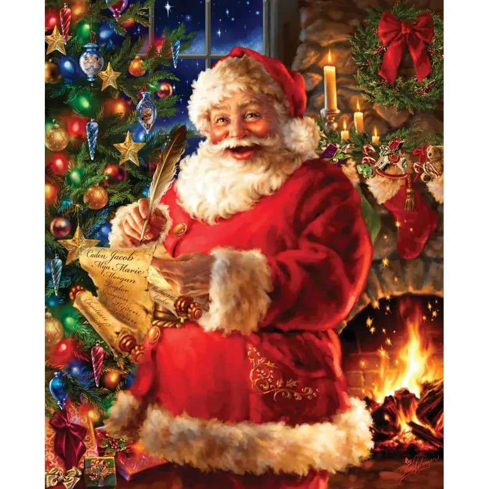 He's Checking it Twice 1000pc Puzzle