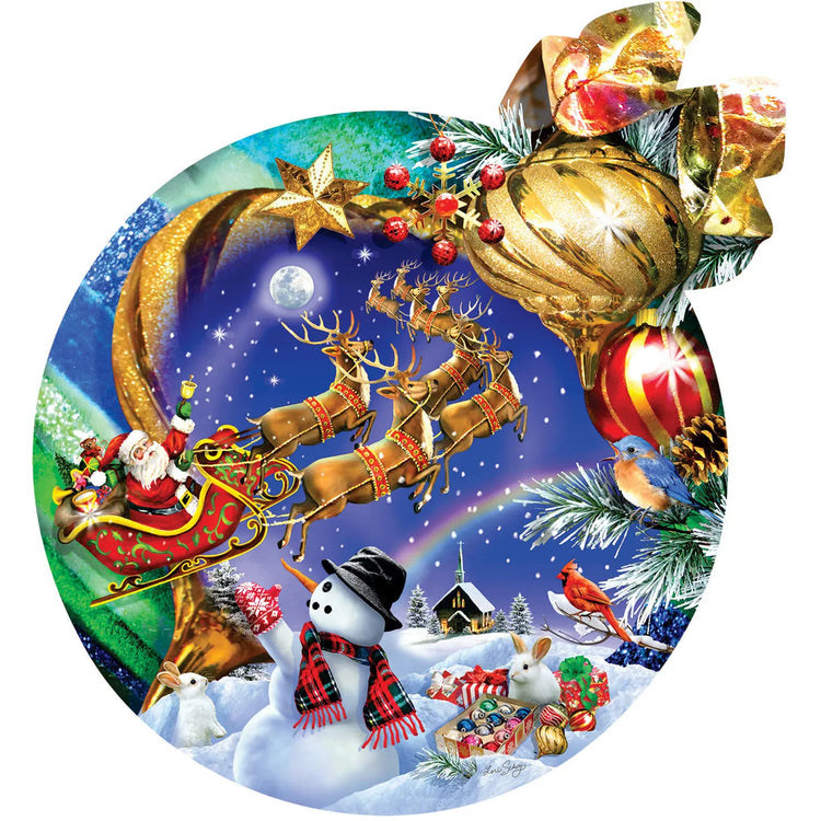 Christmas Ornament Shaped Puzzle 750pc