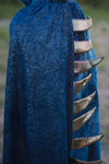 Cloak | Starry Night Dragon | Teal/Gold | Size 5-6 - 9