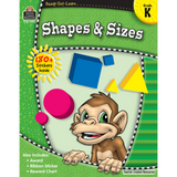 Teacher Created Resources: Kindergarten Shapes and Sizes Soft Cover Activity Book