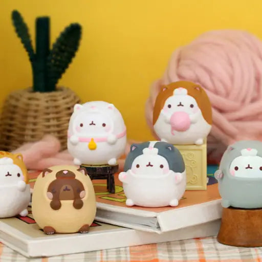 Blind Box | Molang Lazy Cat Costume Figure Blind Box Random Toy Vol.5 - CR Toys