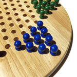 Chinese Checkers | Wooden Pegs | 11.5 Inch Game - 3