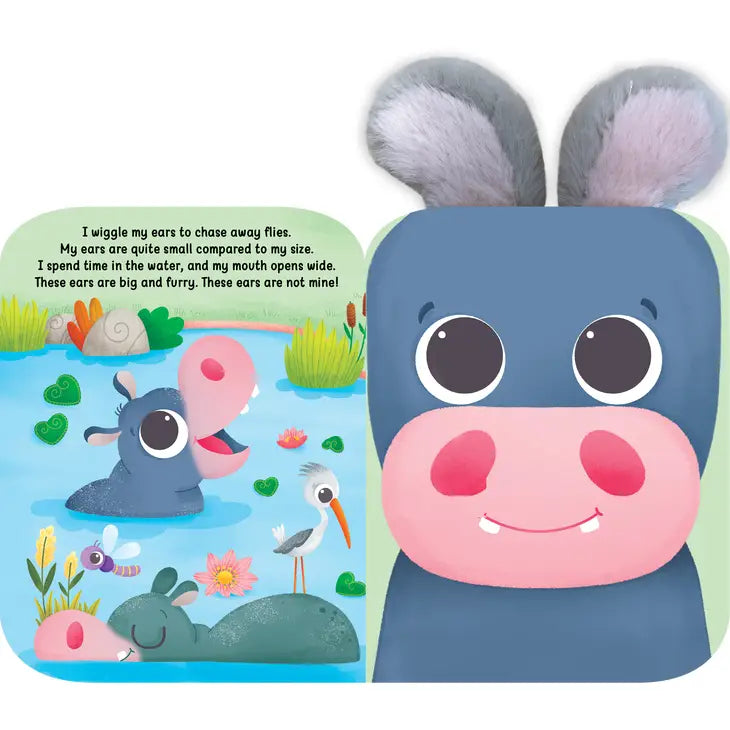 These Aren'T My Ears In The Wild Touchy-Feely Board Book