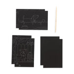 Mini Scratch & Scribble Art Kits Playful Pups 161-044