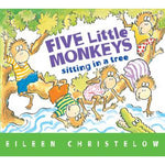 Five Little Monkeys Sitting In A Tree Paperback Book