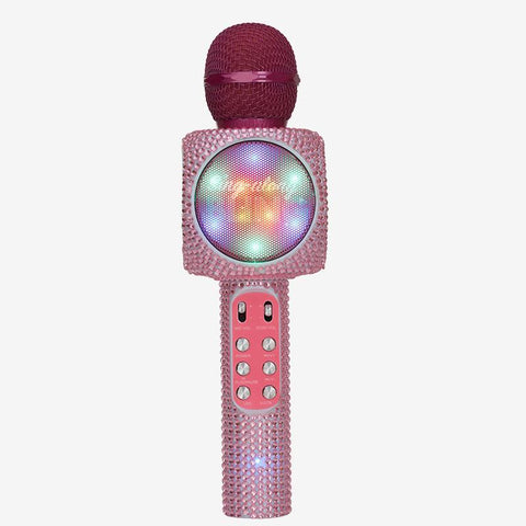 Sing Along Bling | Pink Karaoke Microphone - 1
