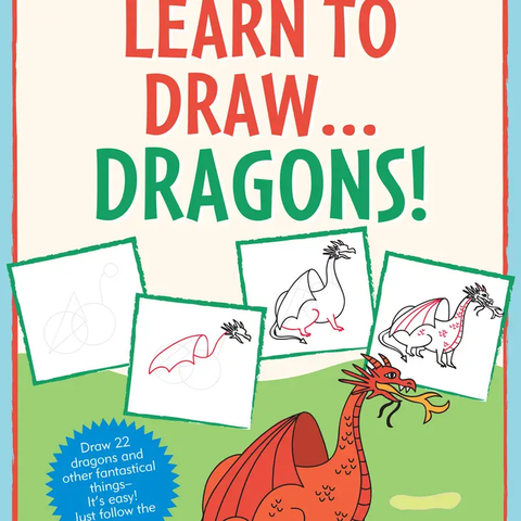 Learn To Draw Dragons! Activity Book