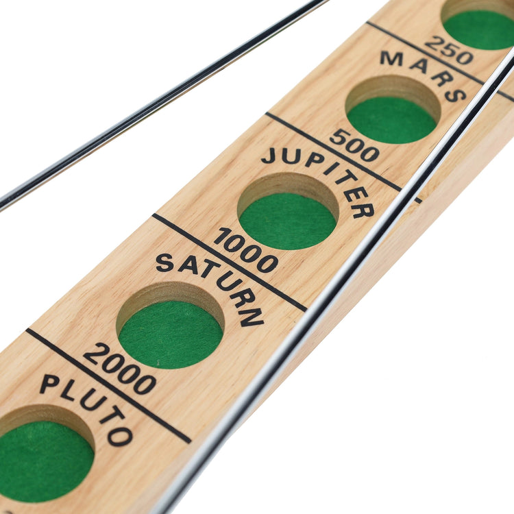 Shoot The Moon Game | Solid Natural Wood | 17.5 Inches - 9