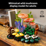Lego Botanical | Woodland Mushroom 806 pcs 18+ - 4