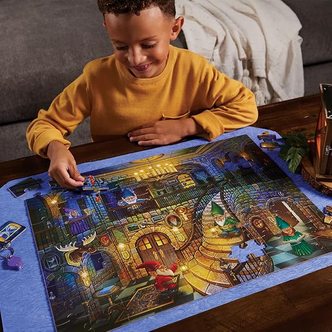 Seek & Find Glow Puzzle: Gnomes At Night 100Pc Puzzle