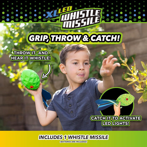 Missile Whistle | XL LED Green 3+ - 1