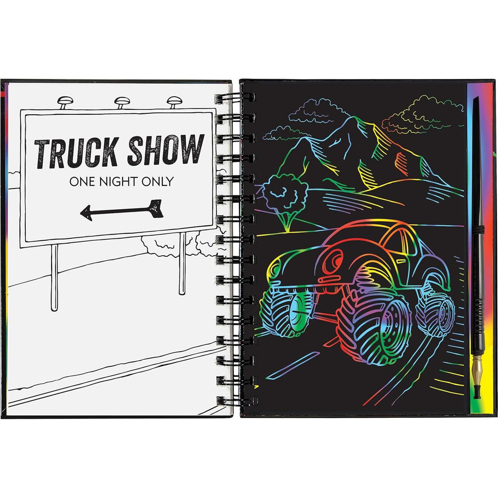 Scratch and Sketch | Extreme Monster Trucks