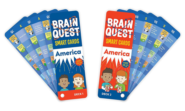 Brain Quest America Smart Cards Revised 4th Edition