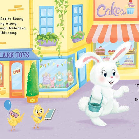 Easter Bunny Is Coming To Town Book - CR Toys