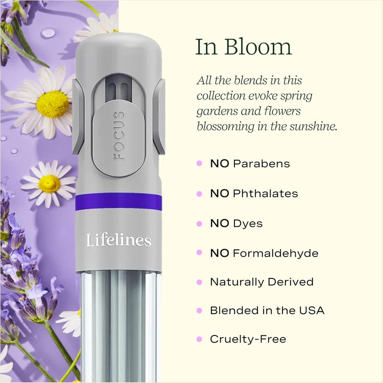 Lifelines Pen-In Bloom 1Mm Black Ballpoint Pen