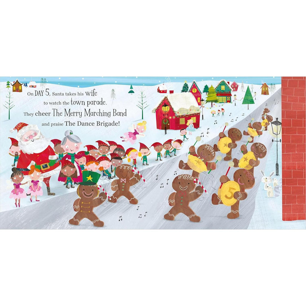 Santa's 12 Days Of Christmas Board Book 2+