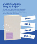 Slabs 3 Pack Sensory Stickers | Blue - 5