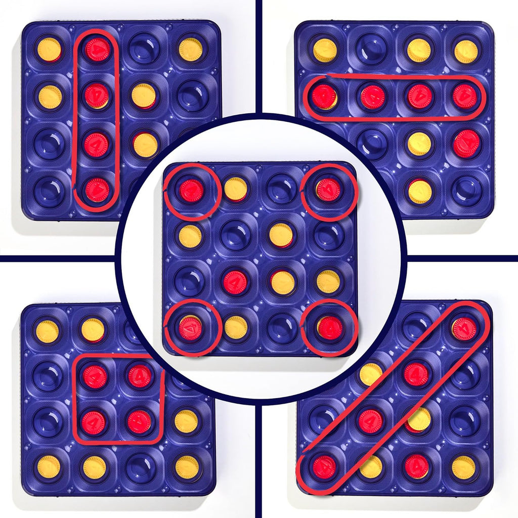 Connect 4 Frenzy | Family Games | 2-6 Players | Ages 8+