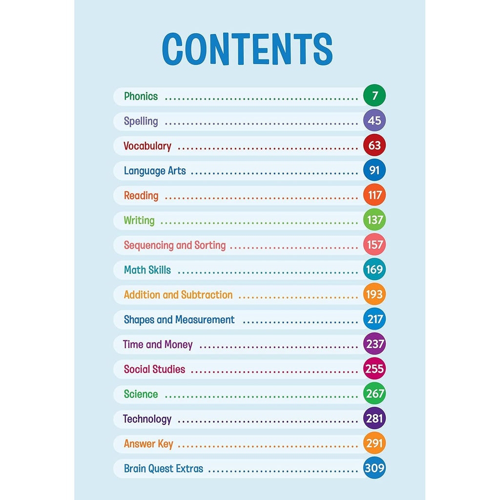 Brain Quest Workbook: 1st Grade Revised Edition - 2