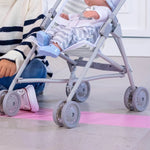 Berenguer Boutique | Umbrella Doll Stoller Grey Ages 2+ - 4