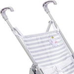 Berenguer Boutique | Umbrella Doll Stoller Grey Ages 3+