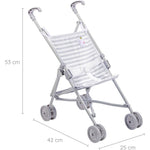 Berenguer Boutique | Umbrella Doll Stoller Grey Ages 3+