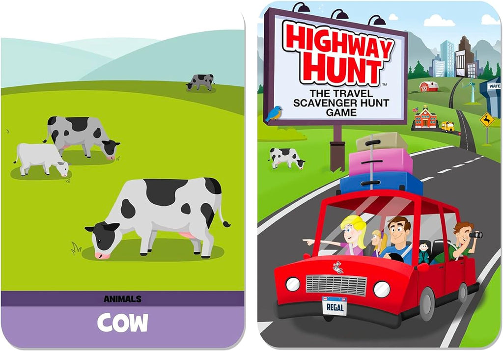 Highway Hunt Card Game Ages 4+