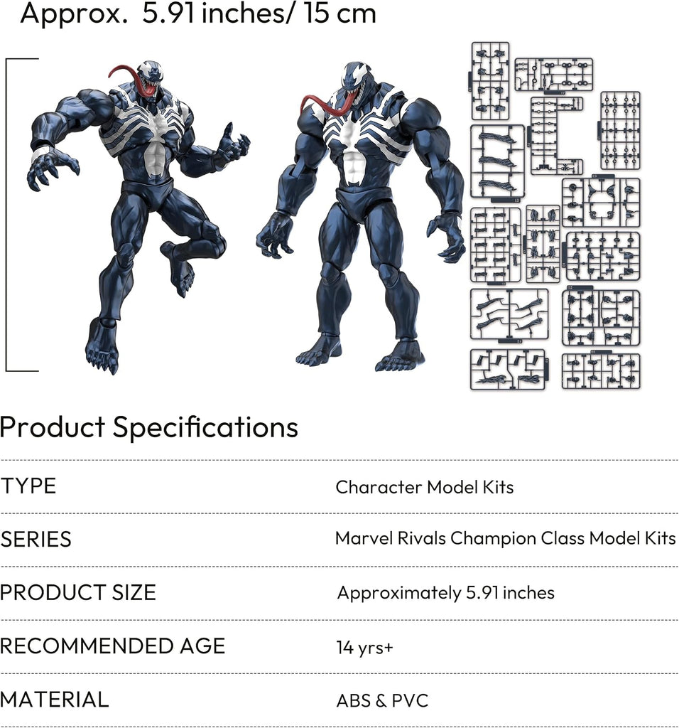 Blokees | Marvel Rivals Venom 185 pcs - 12