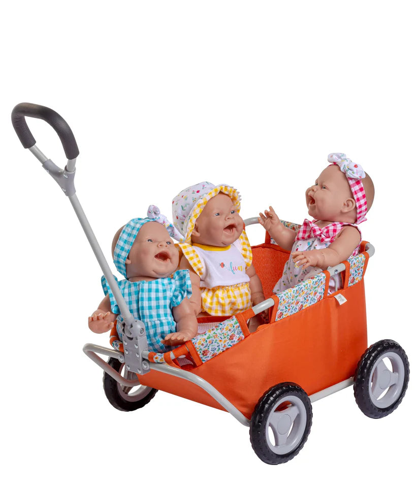 Berenguer Boutique | Pull Along Wagon For Dolls 81602