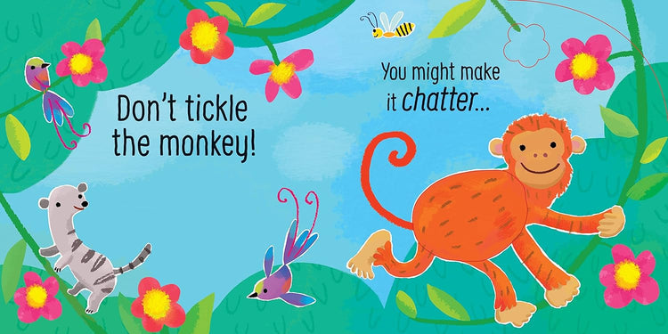 Don'T Tickle The Monkey Sound Board Book