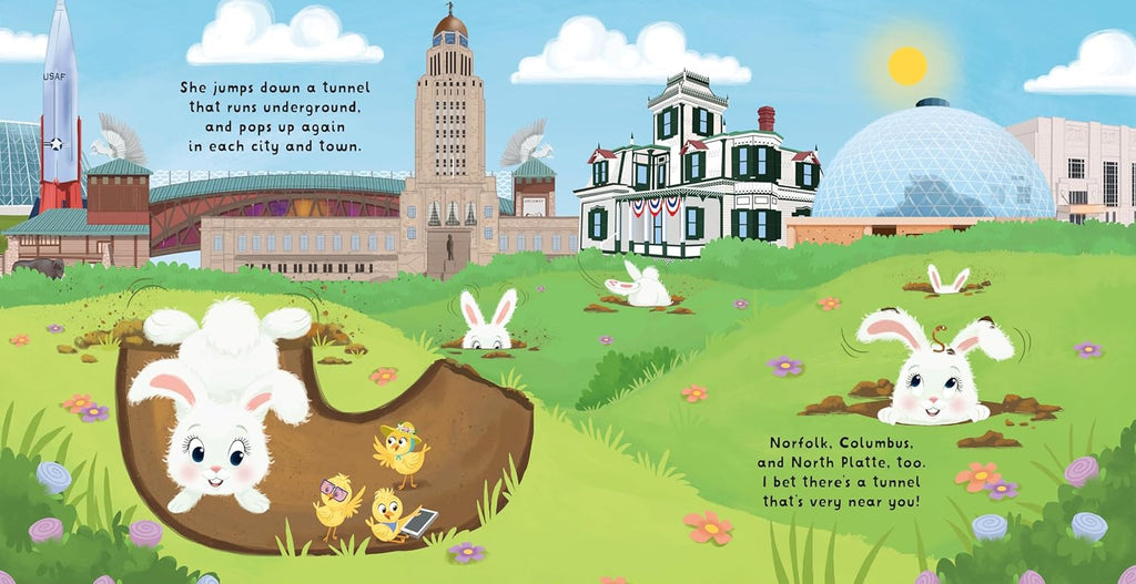 Easter Bunny Is Coming To Nebraska Book - 3