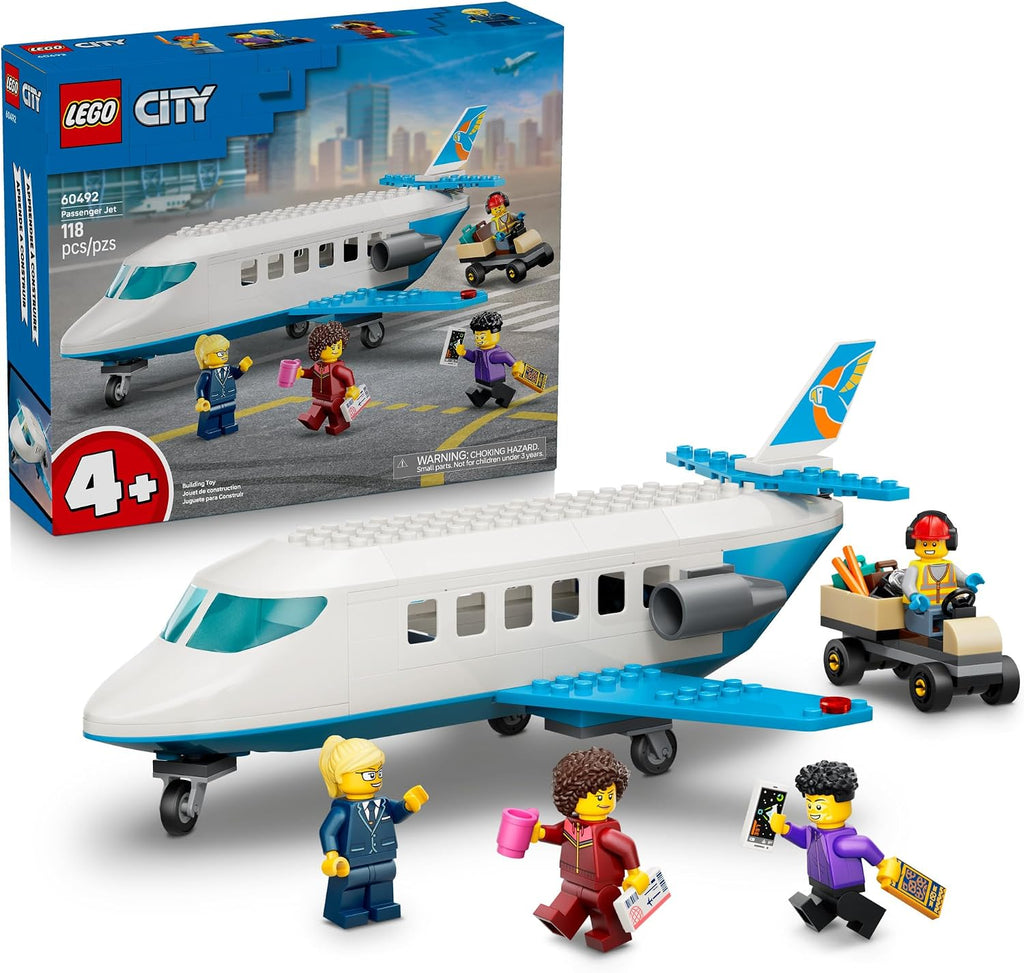 Lego City | Passenger Jet 118pc 4+ - 3