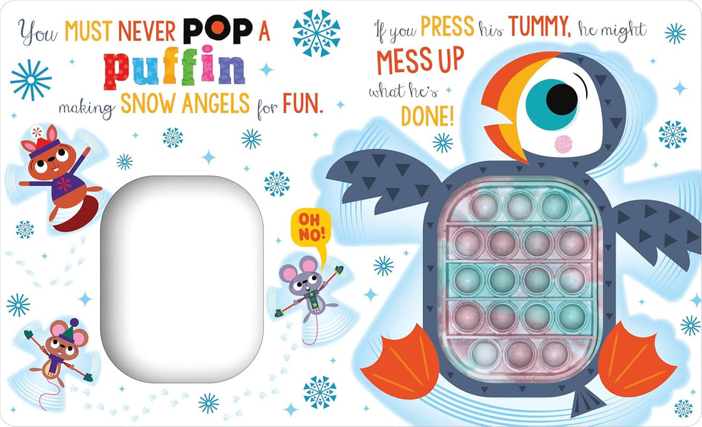 Never Pop A Penguin! Popping Board Book For Ages 0Mons+