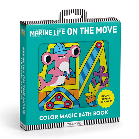 Color Magic Bath Book Marine Life On The Move For Ages 1+