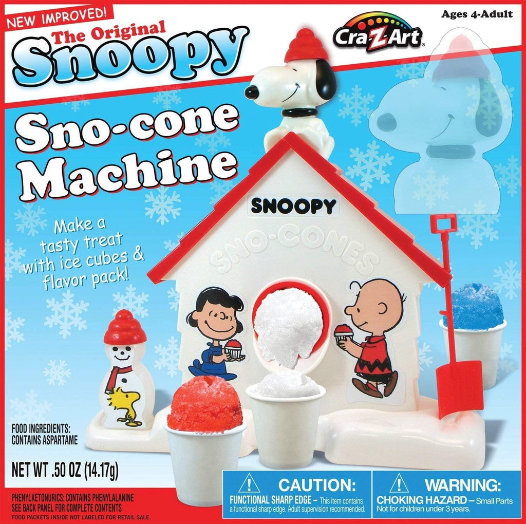 Snoopy Snow Cone Machine W/ Flavor 186204