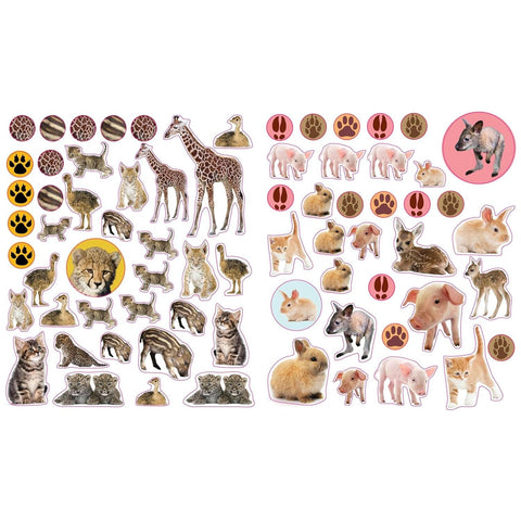 Eyelike Stickers: Baby Animals - CR Toys