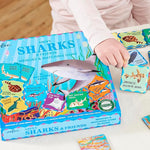 Shiny Shark And Friends Memory And Matching Game