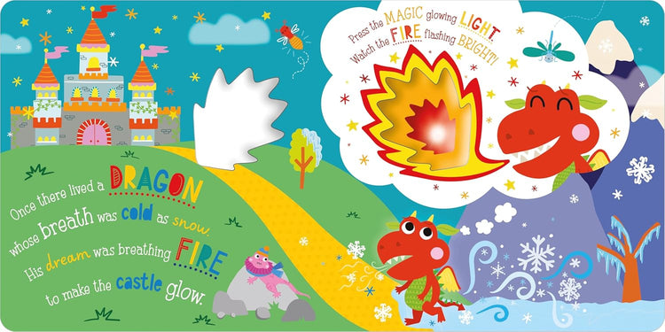 The Fiery Little Dragon Light-Up Book