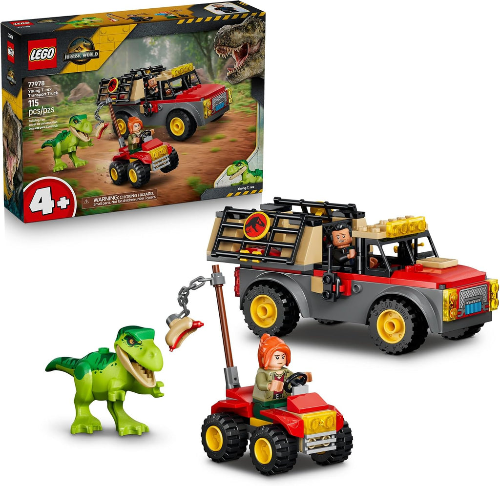Lego Jurassic World | Young T-Rex Transporter 115 pcs 4+ - 3