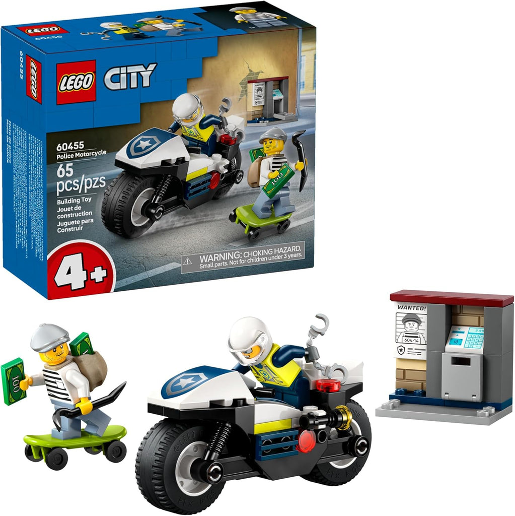 Lego City | Police Motorcycle 4+ - CR Toys