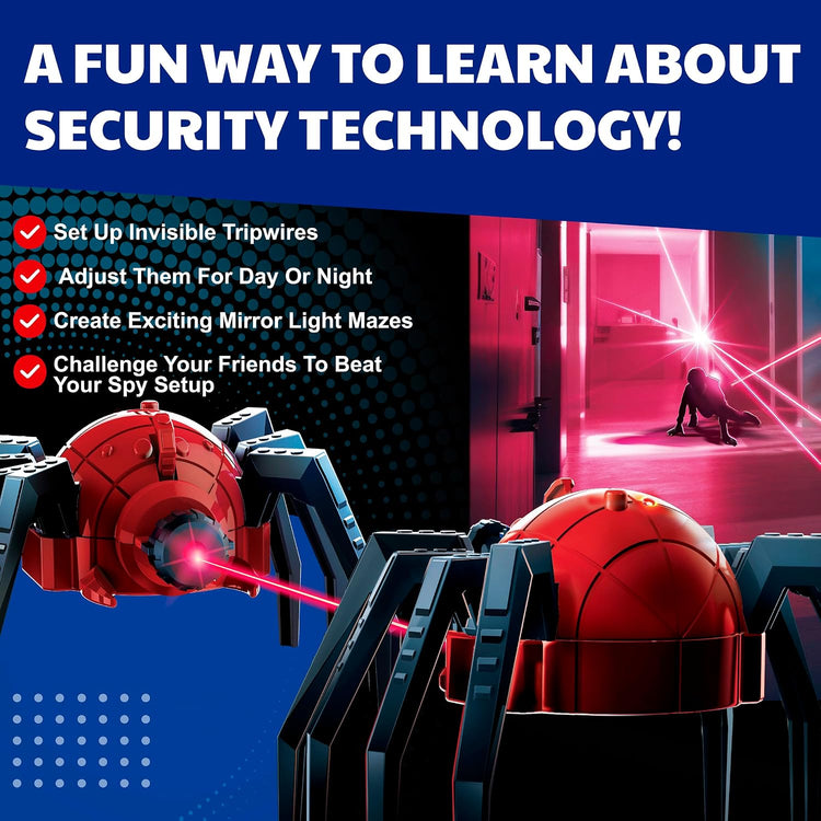 KidzLabs Spider Spy Motion Detector 8+ - 7