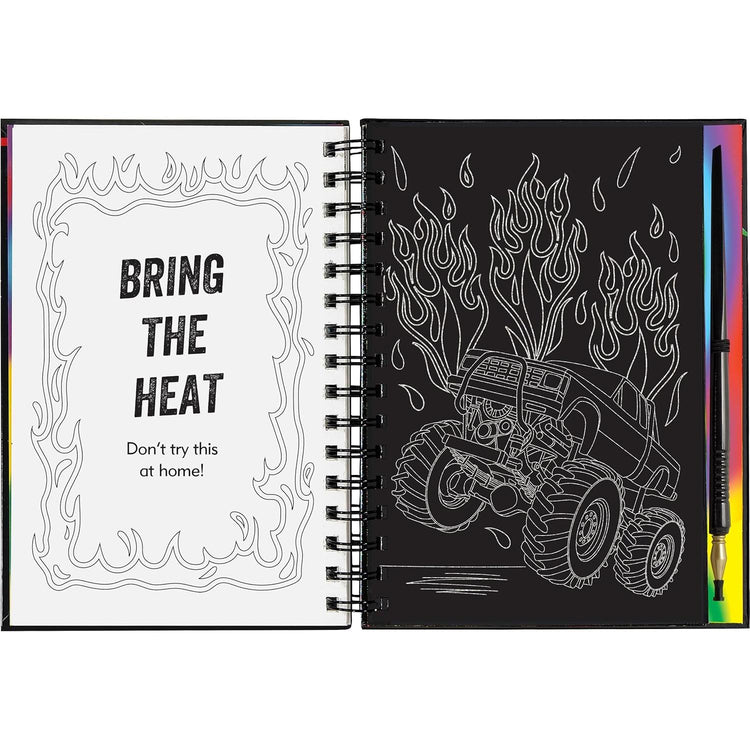 Scratch and Sketch | Extreme Monster Trucks